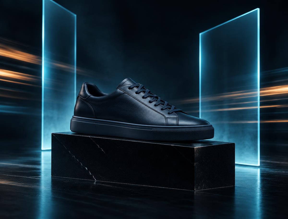 Demonstration footwear campaigns concept